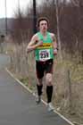 Adam Hill (Wallsend) during the under-15 boys Elswick Road Relays.